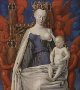 Jean Fouquet Madonna and Chile (mk08) china oil painting reproduction